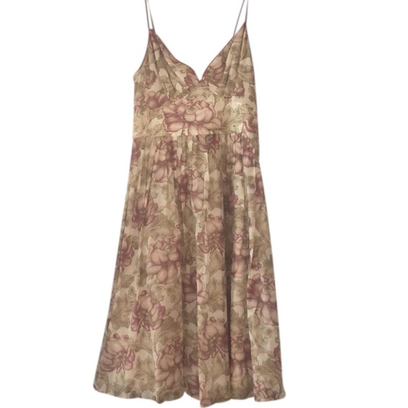 Massimo Dutti designer floral dress European 28/38 - Picture 1 of 8